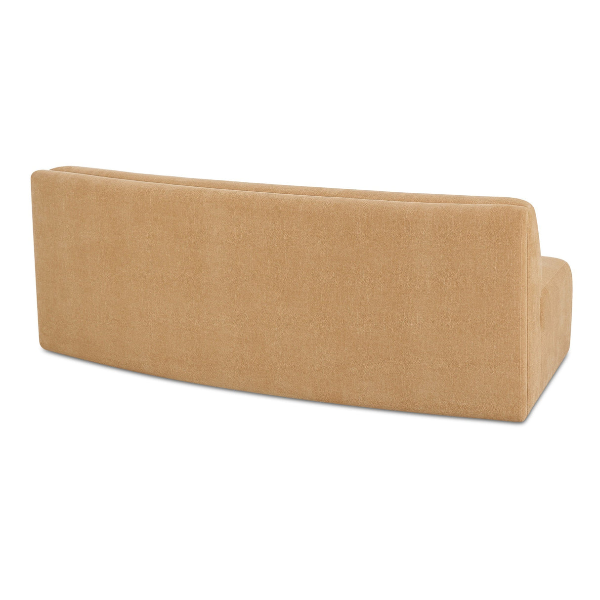 Naomi Golden Yellow Concave Sofa by Moe's Home at Eve Furniture