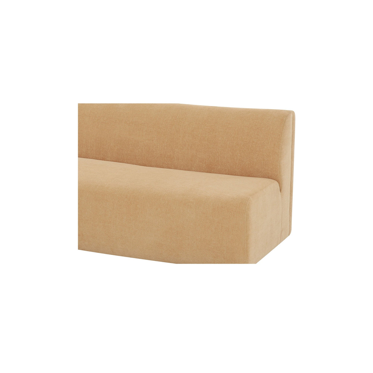 Naomi Golden Yellow Convex Sofa by Moe's Home at Eve Furniture