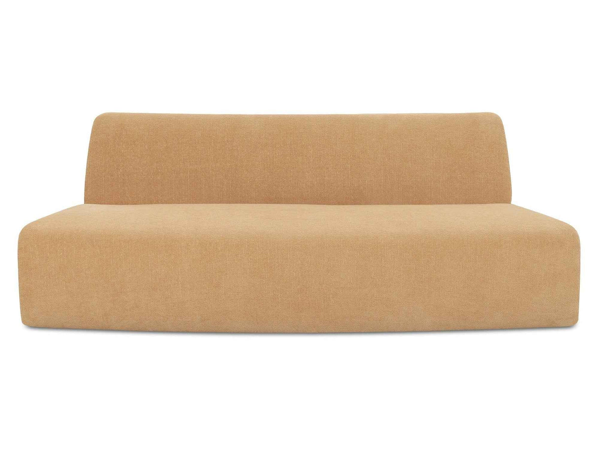 Naomi Golden Yellow Convex Sofa