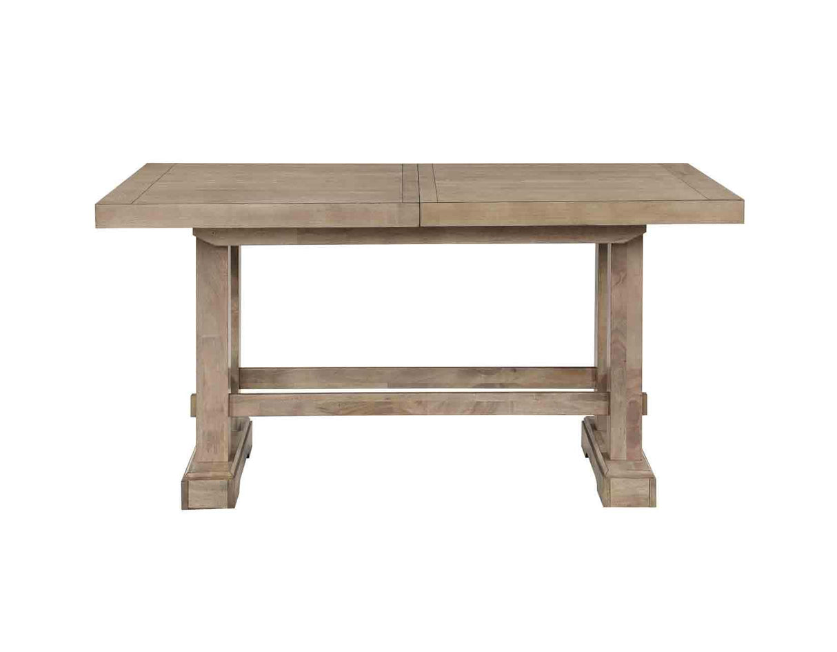 Napa 108-Inch Counter Table with/2 18-inch Leaves, Sand by Steve Silver at Eve Furniture