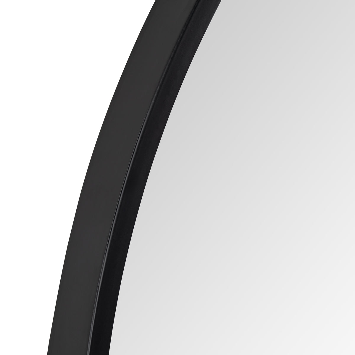 Napa 2 Black Wall Mirror by Crestview at Eve Furniture
