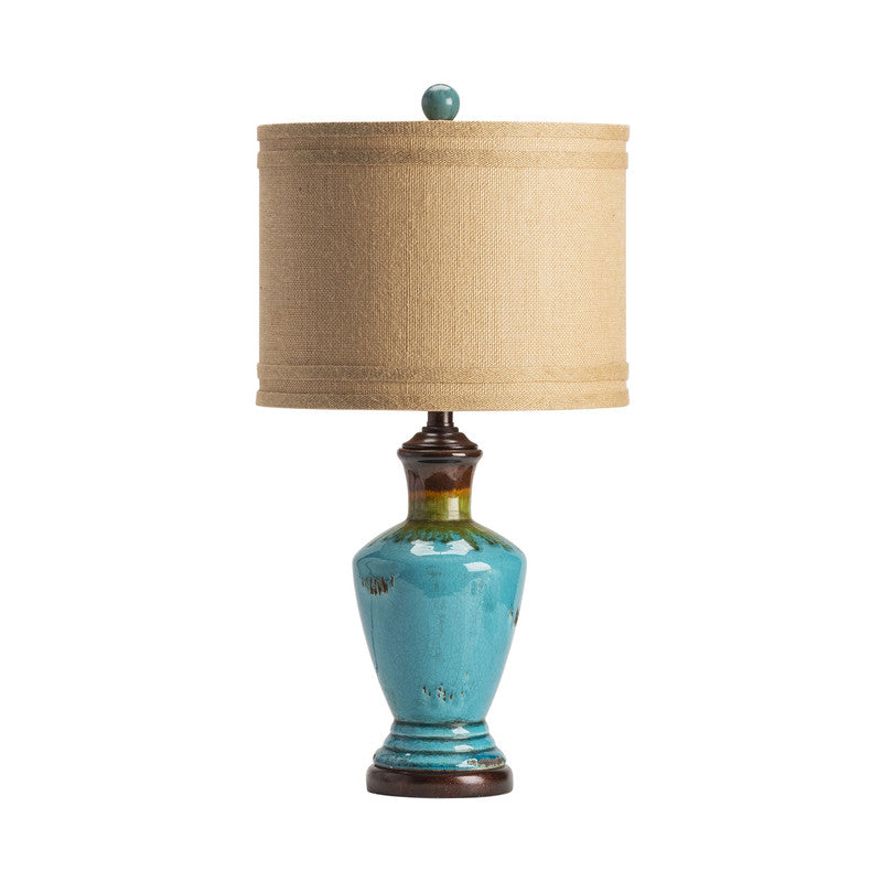 Napa Blue Table Lamp by Crestview at Eve Furniture
