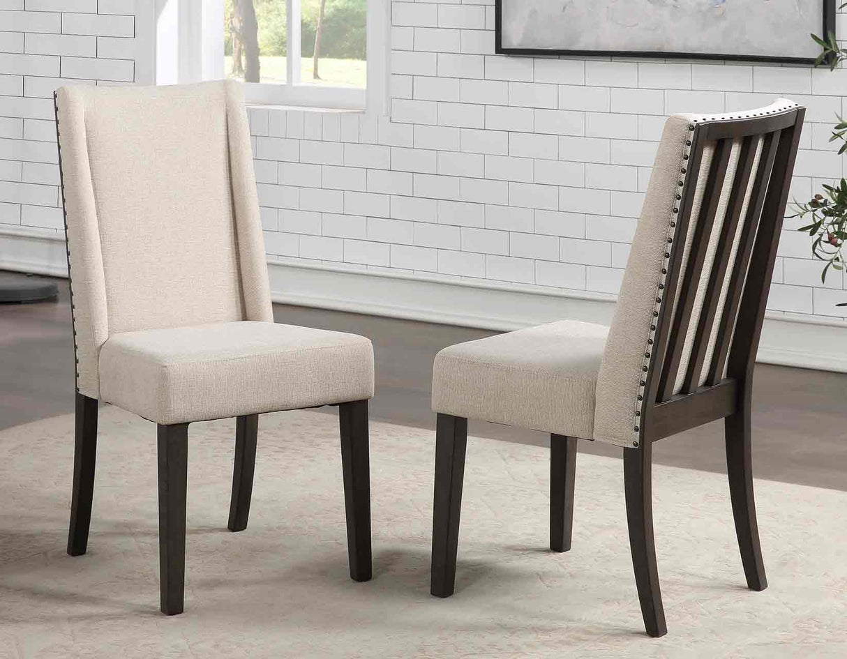 Napa Upholstered Side Chair by Steve Silver at Eve Furniture