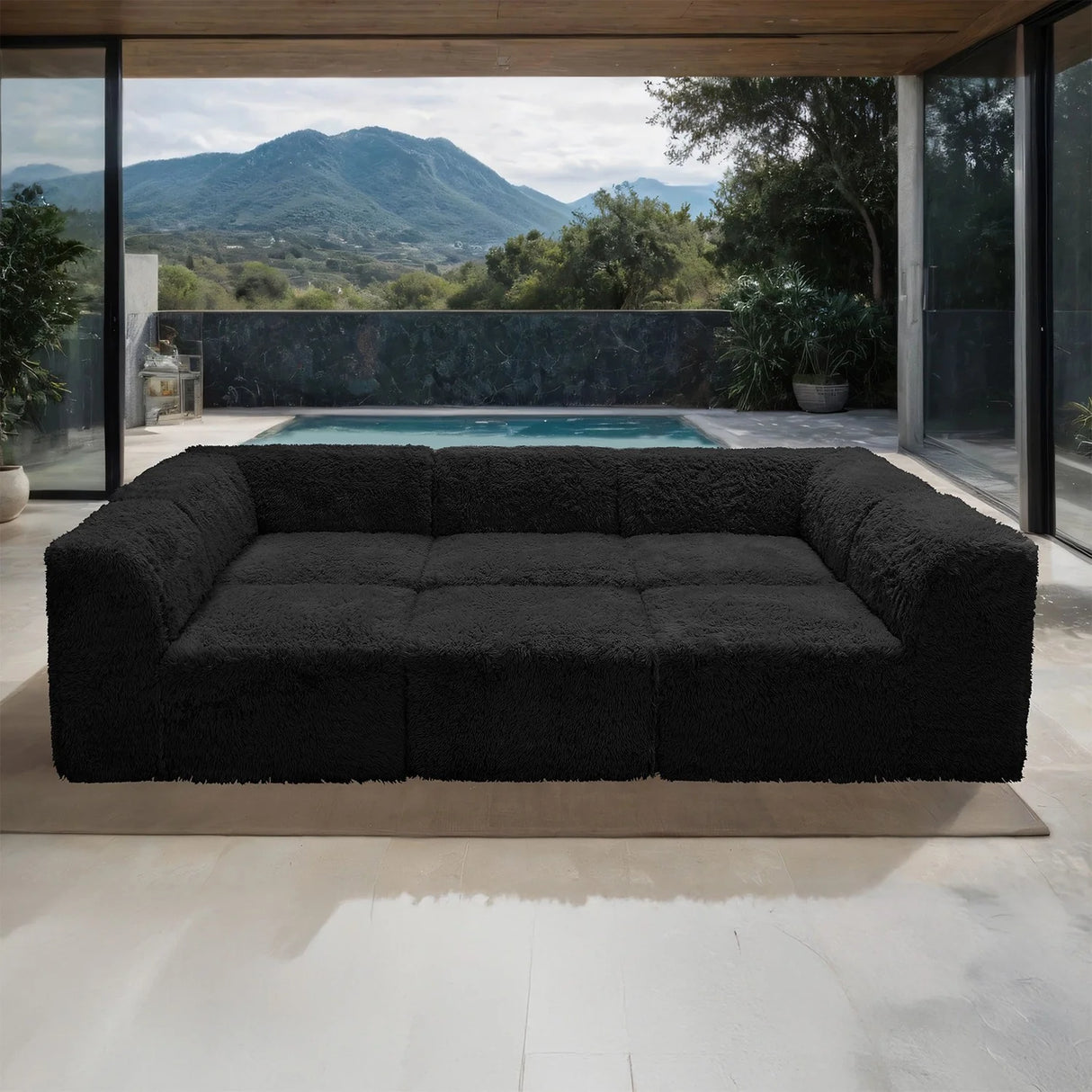 Nappi Black Compressed Foam Daybed by Furniture of America at Eve Furniture