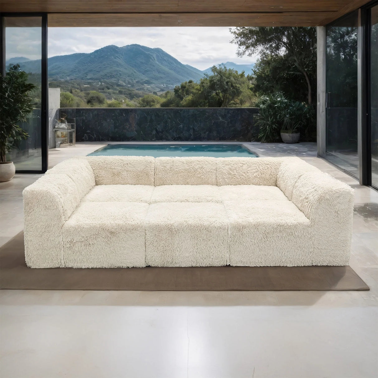 Nappi Sand Compressed Foam Daybed by Furniture of America at Eve Furniture