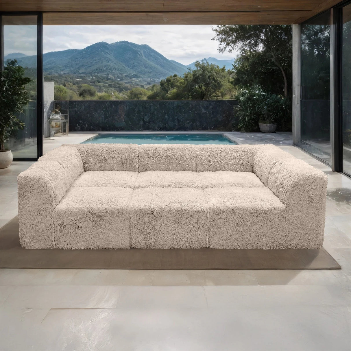 Nappi Taupe Compressed Foam Daybed by Furniture of America at Eve Furniture