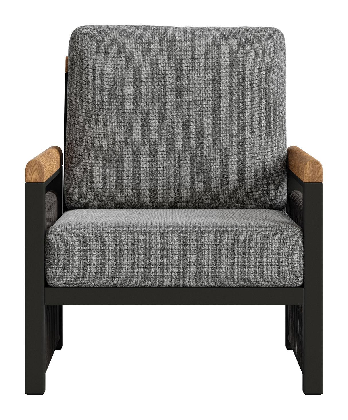 Naru Gray Outdoor Accent Chair by Zuomod at Eve Furniture