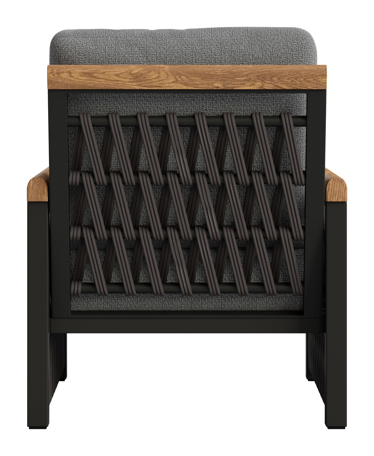 Naru Gray Outdoor Accent Chair by Zuomod at Eve Furniture