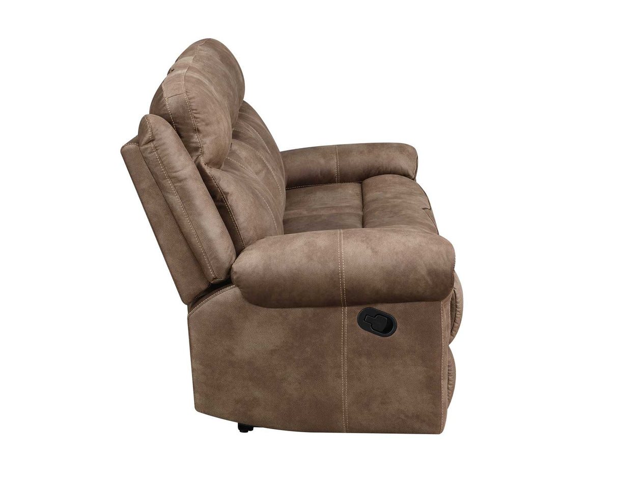 Nashville Coca 3-Piece Manual Reclining Set by Steve Silver at Eve Furniture