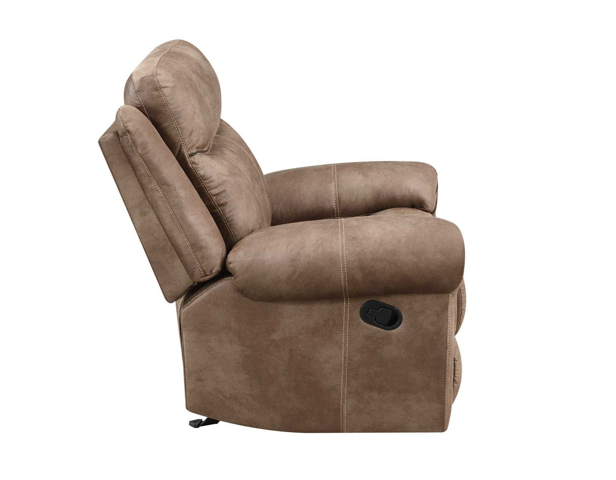 Nashville Coca 3-Piece Manual Reclining Set by Steve Silver at Eve Furniture