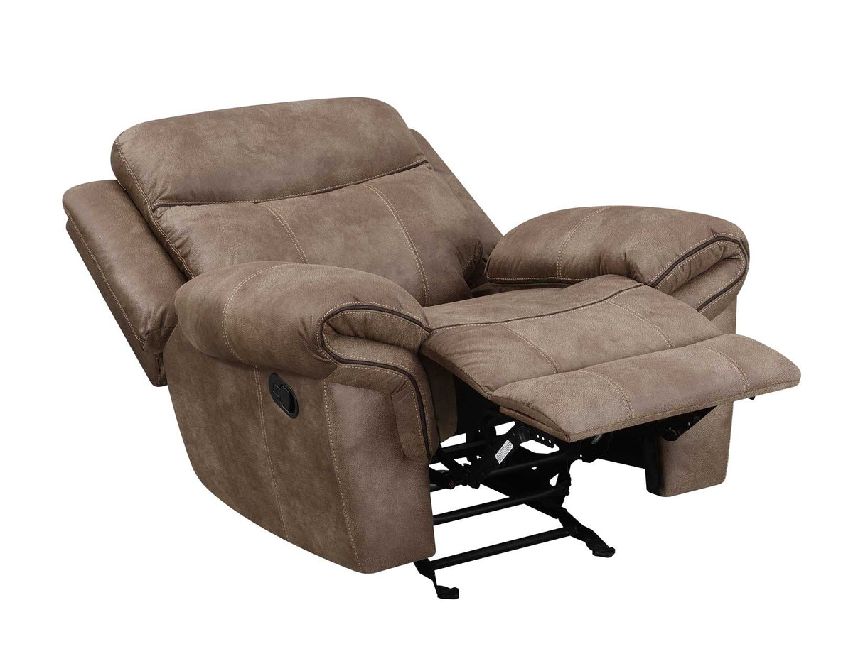 Nashville Coca 3-Piece Manual Reclining Set by Steve Silver at Eve Furniture