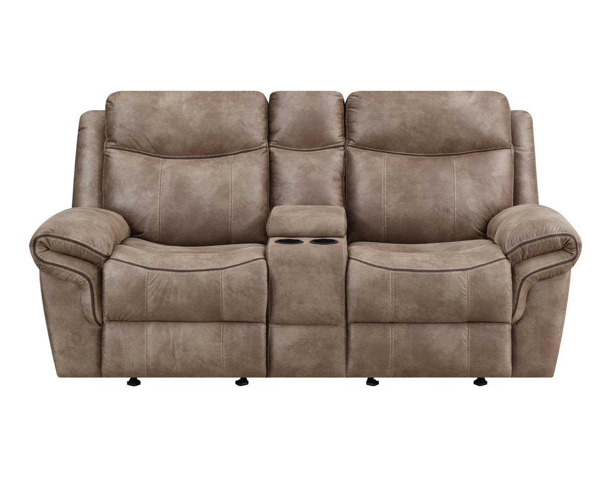 Nashville Coca 3-Piece Manual Reclining Set by Steve Silver at Eve Furniture