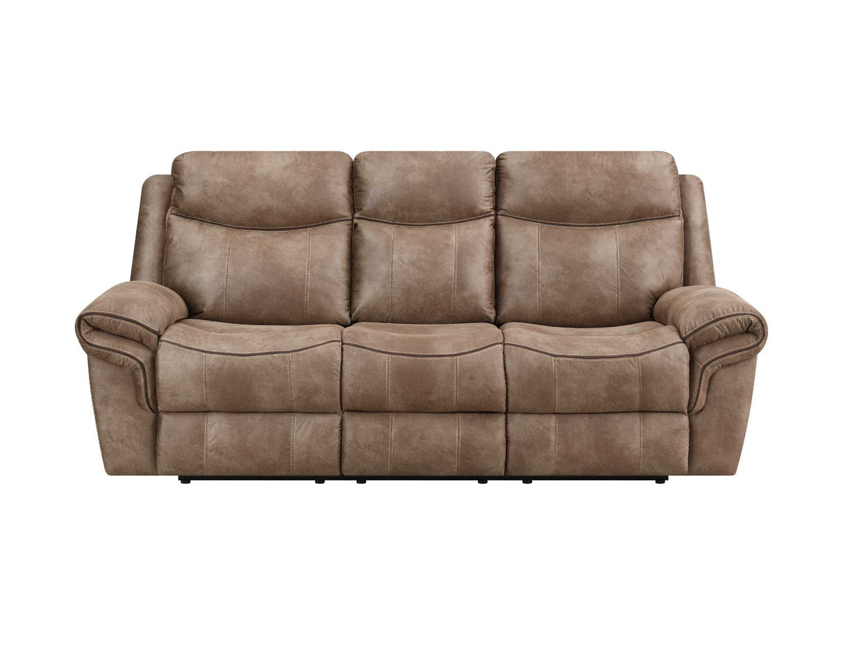 Nashville Coca 3-Piece Manual Reclining Set by Steve Silver at Eve Furniture