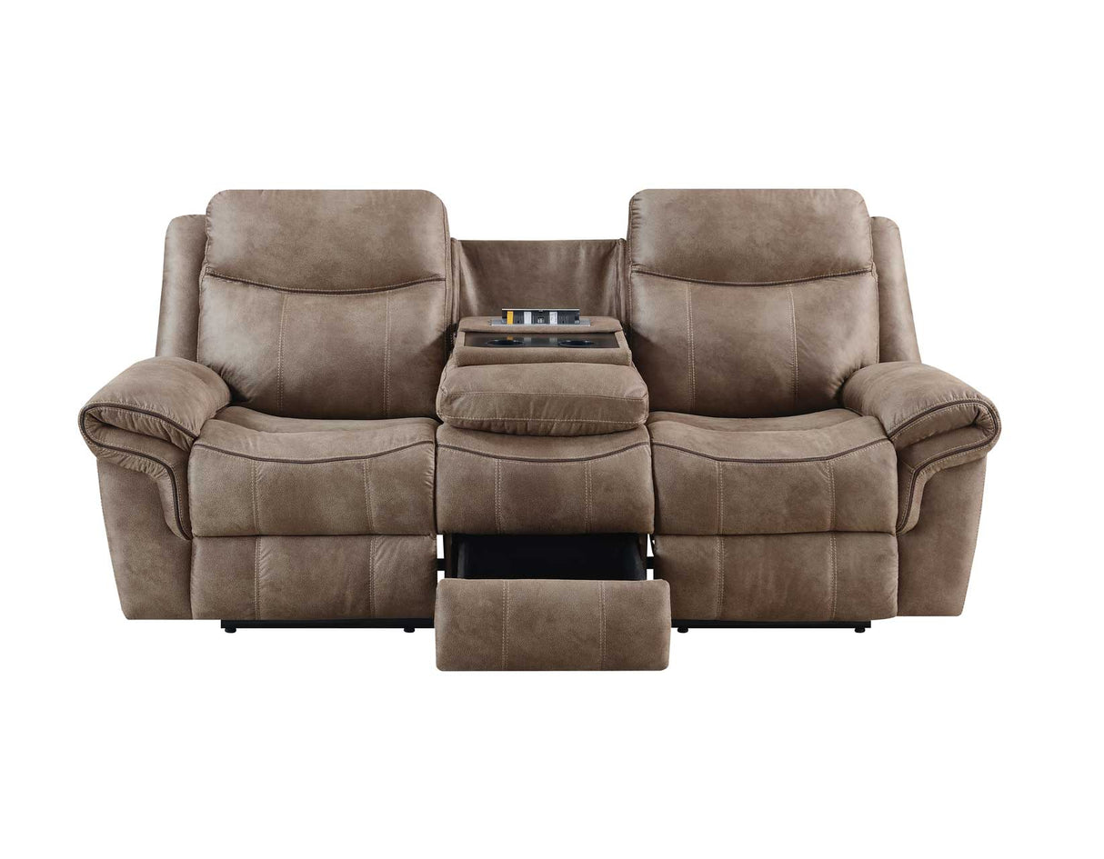 Nashville Coca 3-Piece Manual Reclining Set by Steve Silver at Eve Furniture