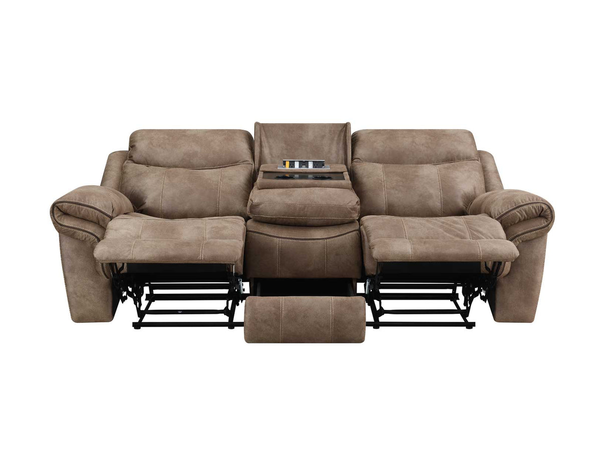 Nashville Coca 3-Piece Manual Reclining Set by Steve Silver at Eve Furniture