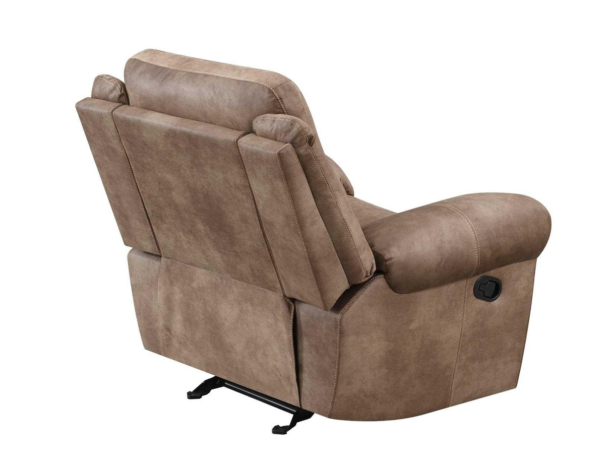 Nashville Cocoa Swivel Glider Recliner by Steve Silver at Eve Furniture