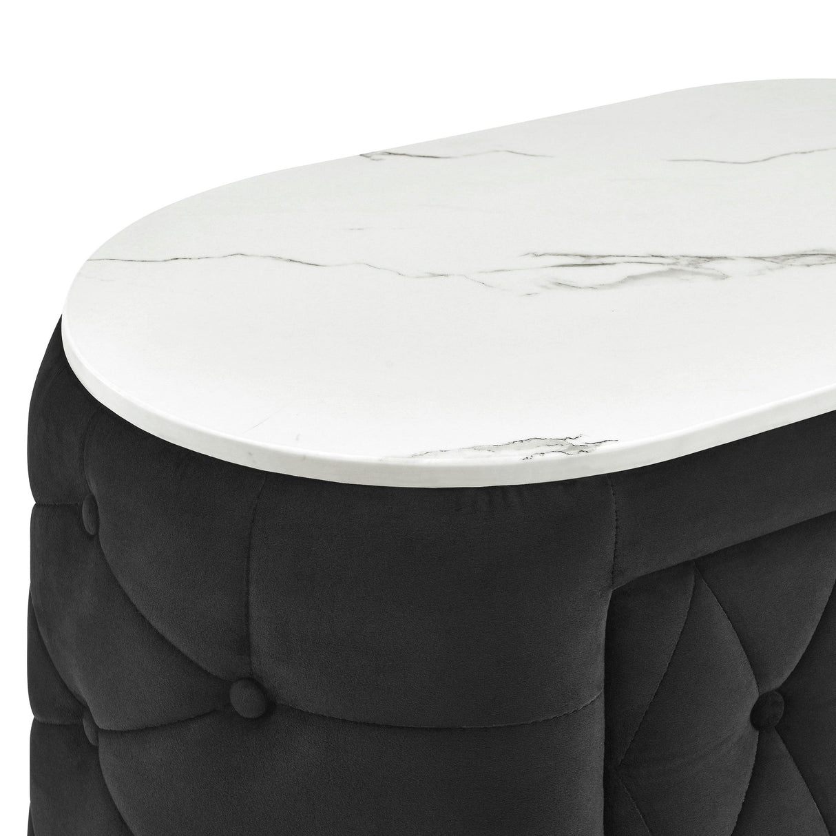 Natalia Black Nightstand by Crown Mark at Eve Furniture