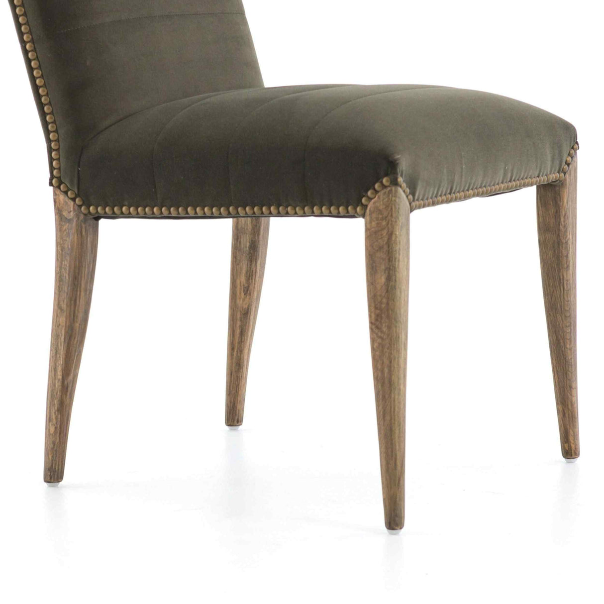 Nate Dining Chair, Modern Velvet Loden, Set of 2 by Four Hands by Four Hands at Eve Furniture