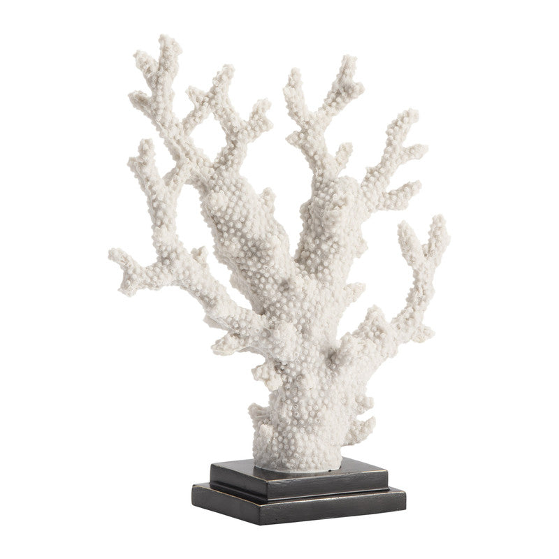 Natural Coral White Statue by Crestview at Eve Furniture