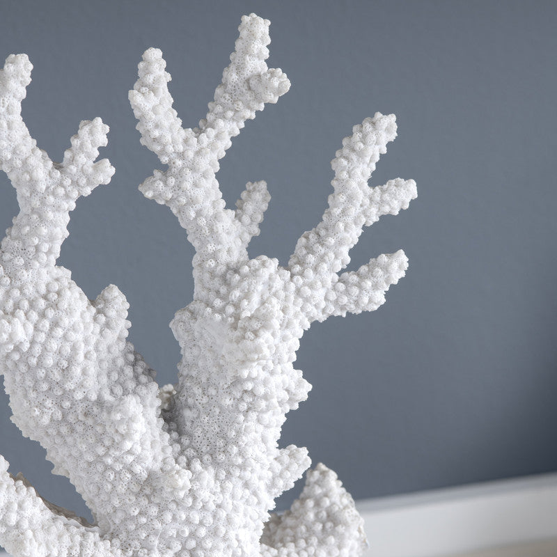 Natural Coral White Statue by Crestview at Eve Furniture
