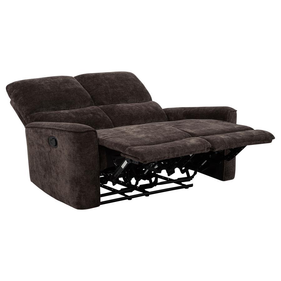 Navarro Chenille Upholstered Reclining Loveseat by Coaster at Eve Furniture