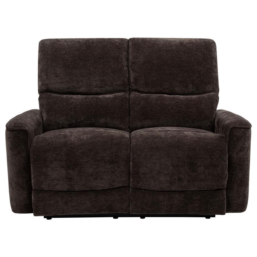 Navarro Chenille Upholstered Reclining Loveseat by Coaster at Eve Furniture
