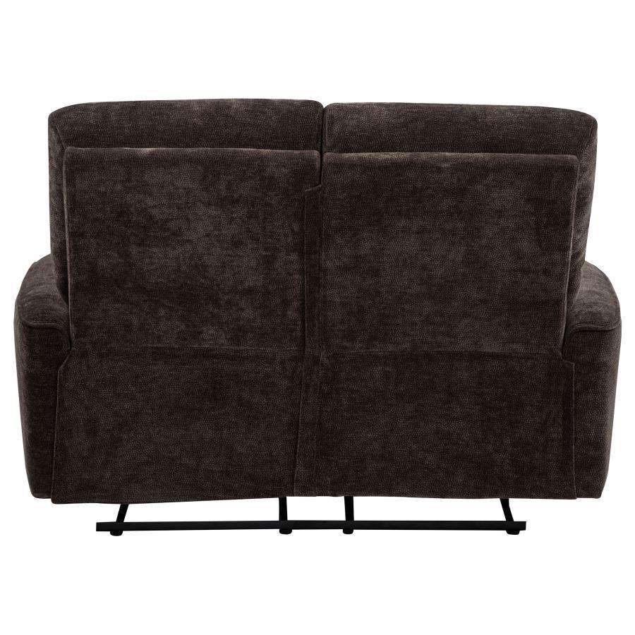 Navarro Chenille Upholstered Reclining Loveseat by Coaster at Eve Furniture