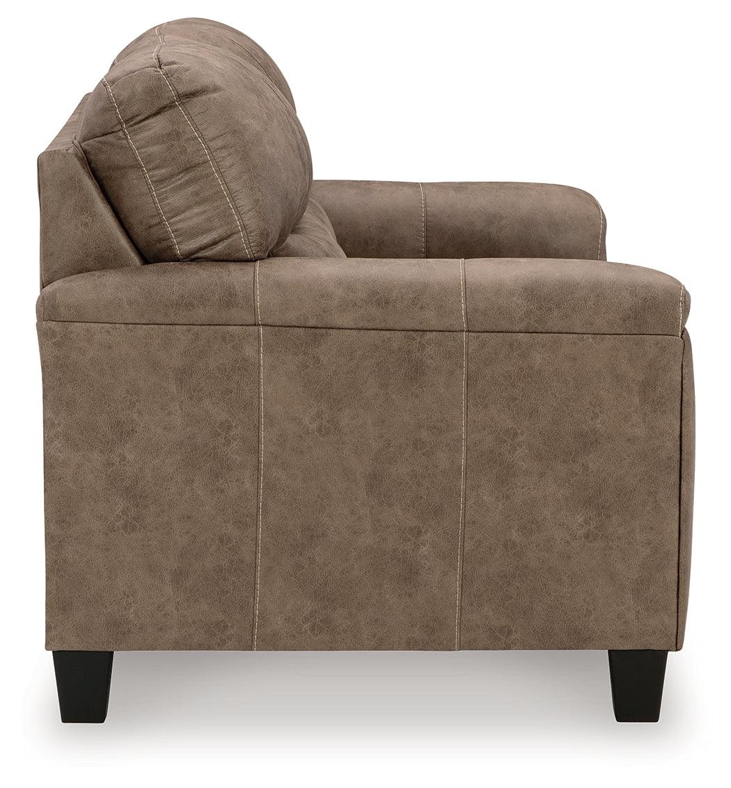 Navi Fossil Loveseat by Ashley at Eve Furniture