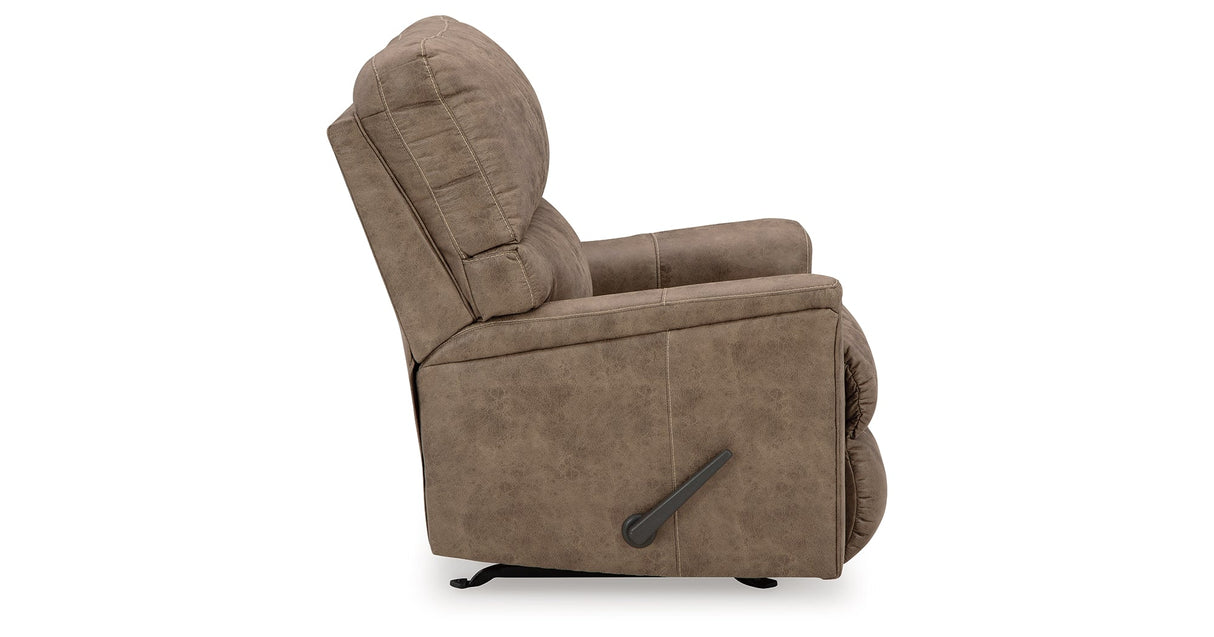 Navi Fossil Recliner by Ashley at Eve Furniture