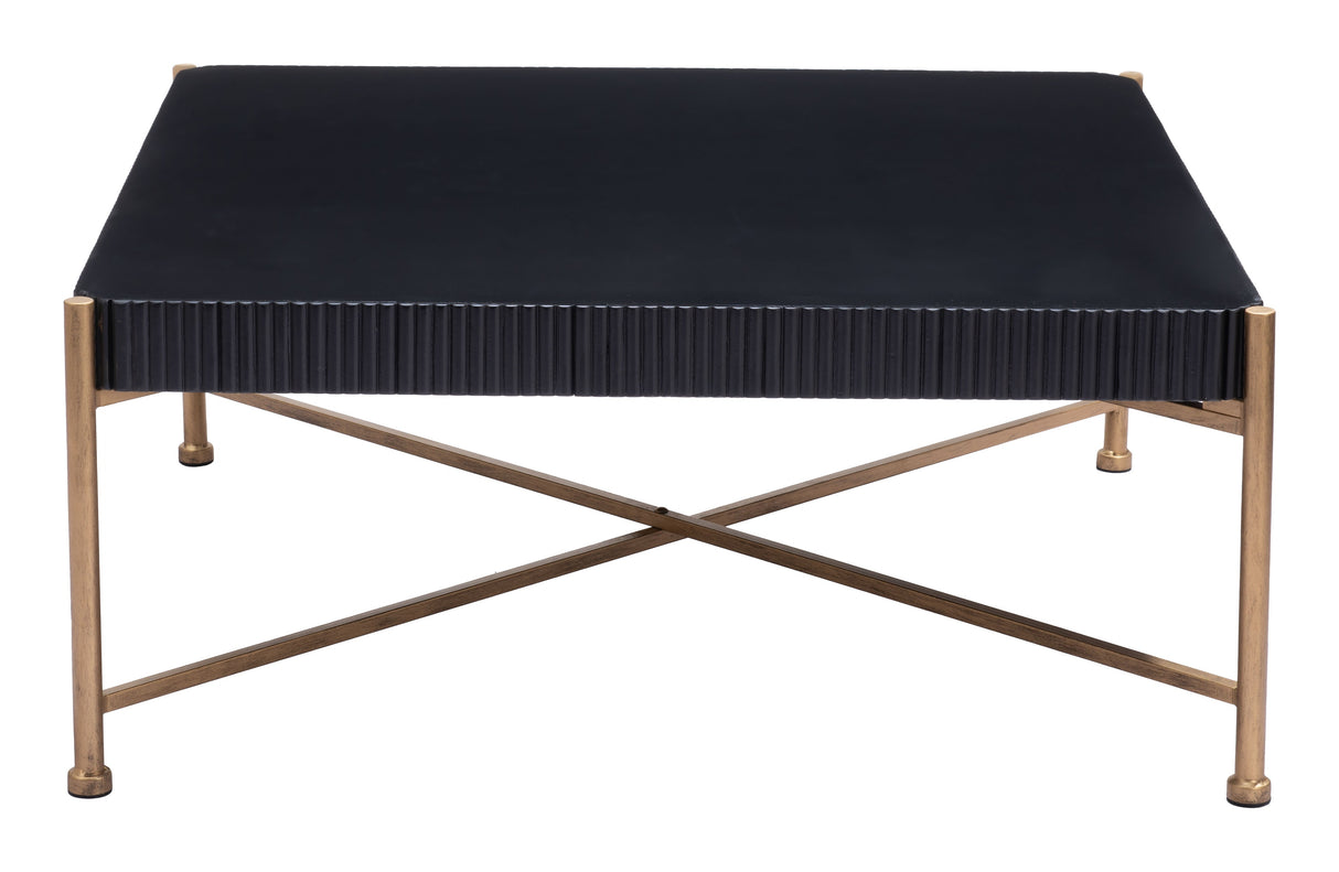 Nazaire Black Coffee Table by Zuomod at Eve Furniture