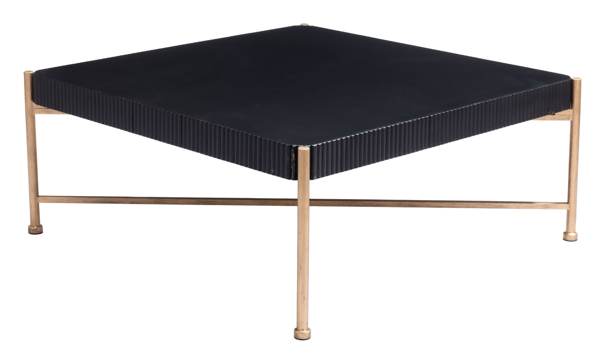 Nazaire Black Coffee Table by Zuomod at Eve Furniture