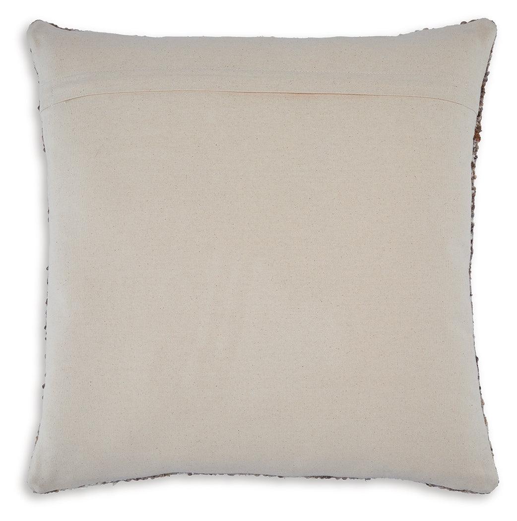 Nealton Brown/White Pillow (Set of 4) by Ashley at Eve Furniture