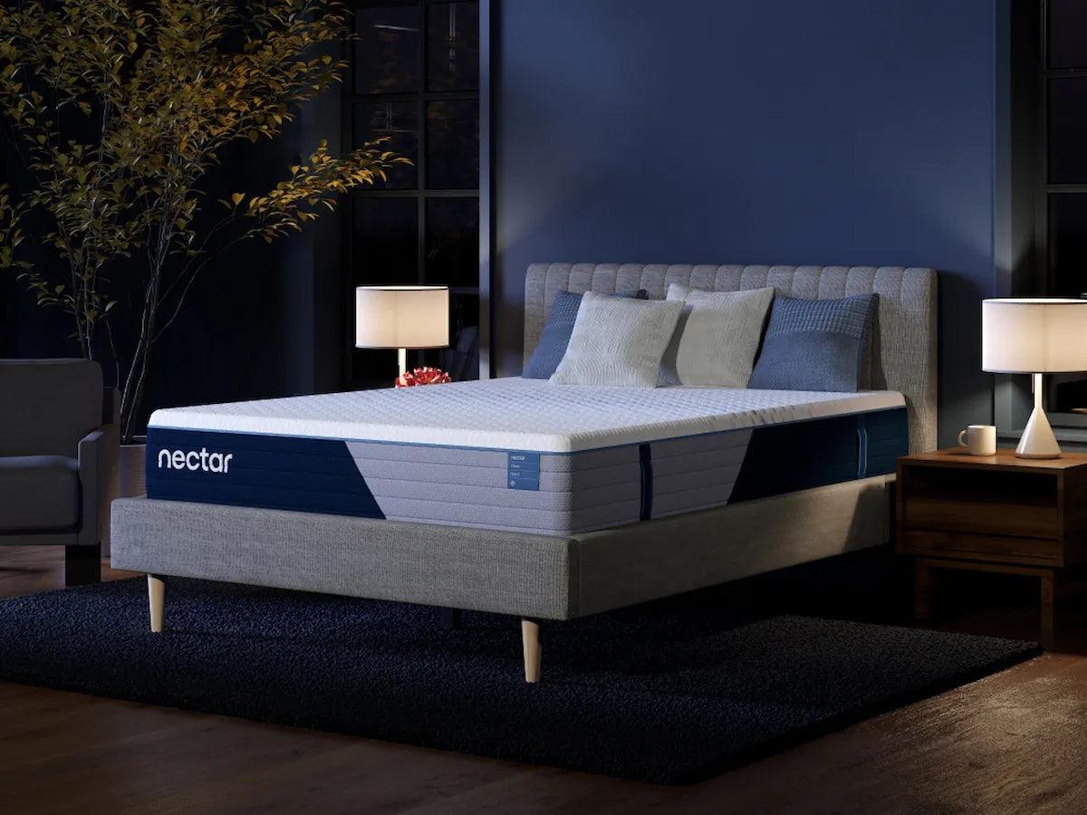 Nectar Hybrid Classic 5.1 White King Mattress by Ashley at Eve Furniture