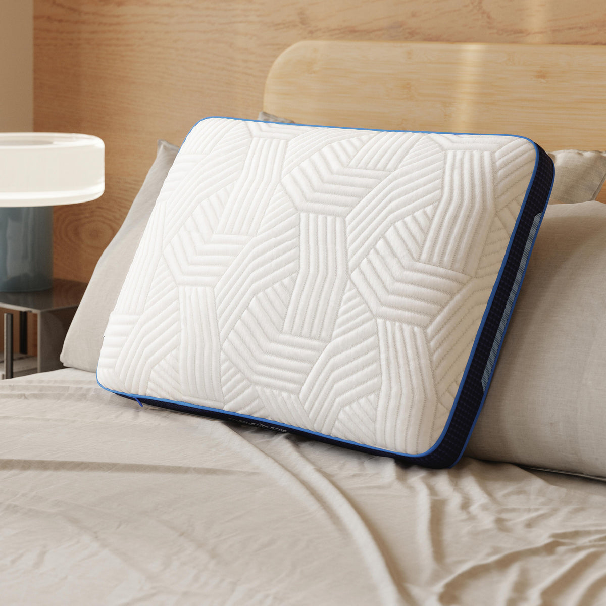 Nectar Summit White Queen/King Pillow by Ashley at Eve Furniture