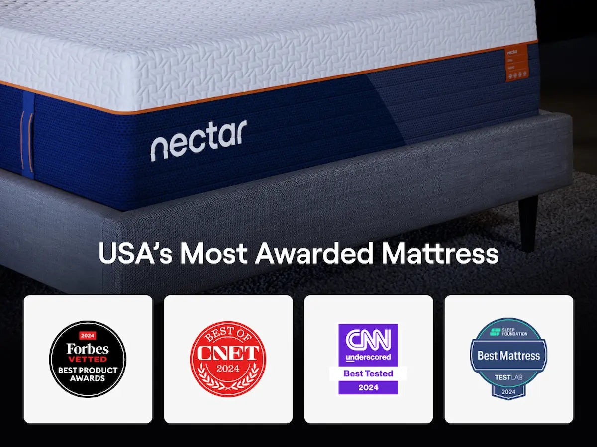 Nectar Ultra Hybrid 5.1 White California King Mattress by Ashley at Eve Furniture