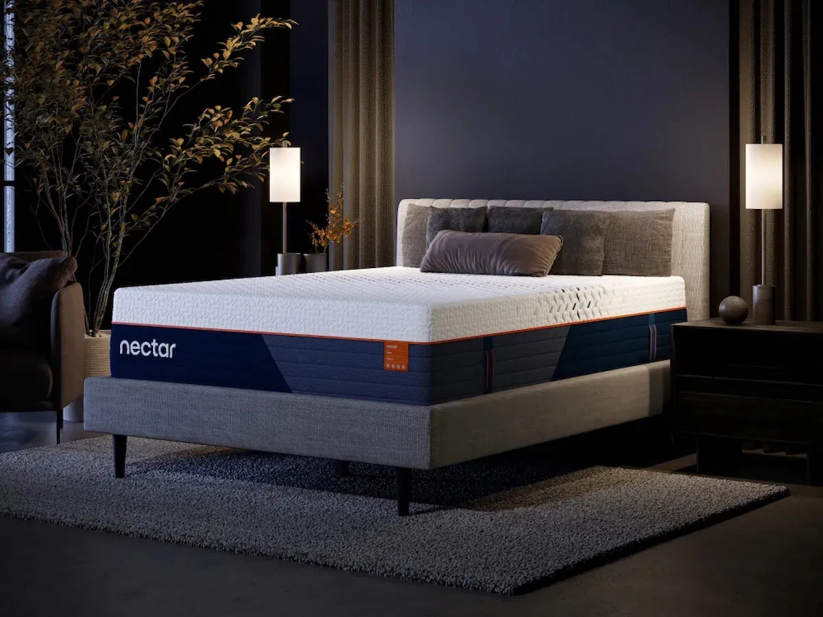 Nectar Ultra Hybrid 5.1 White California King Mattress by Ashley at Eve Furniture