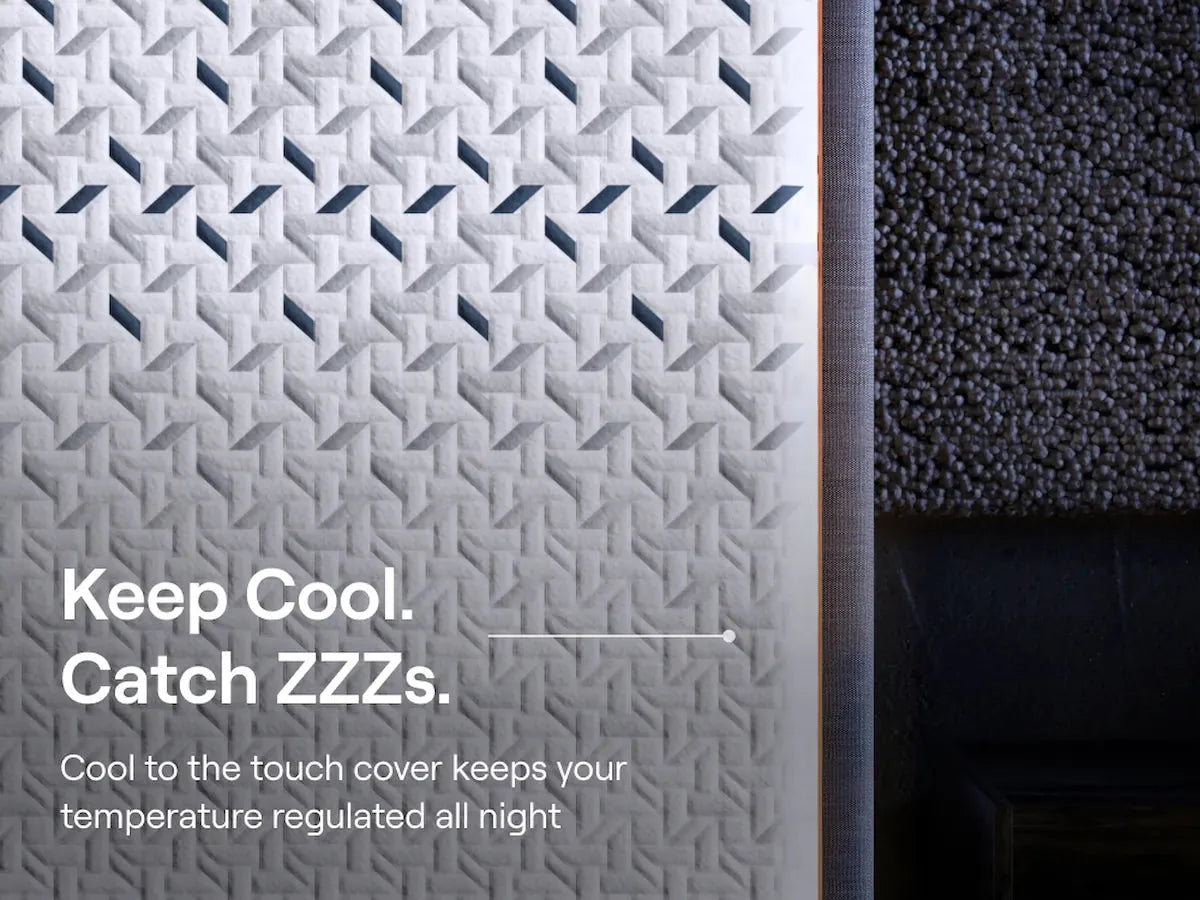 Nectar Ultra Hybrid 5.1 White California King Mattress by Ashley at Eve Furniture