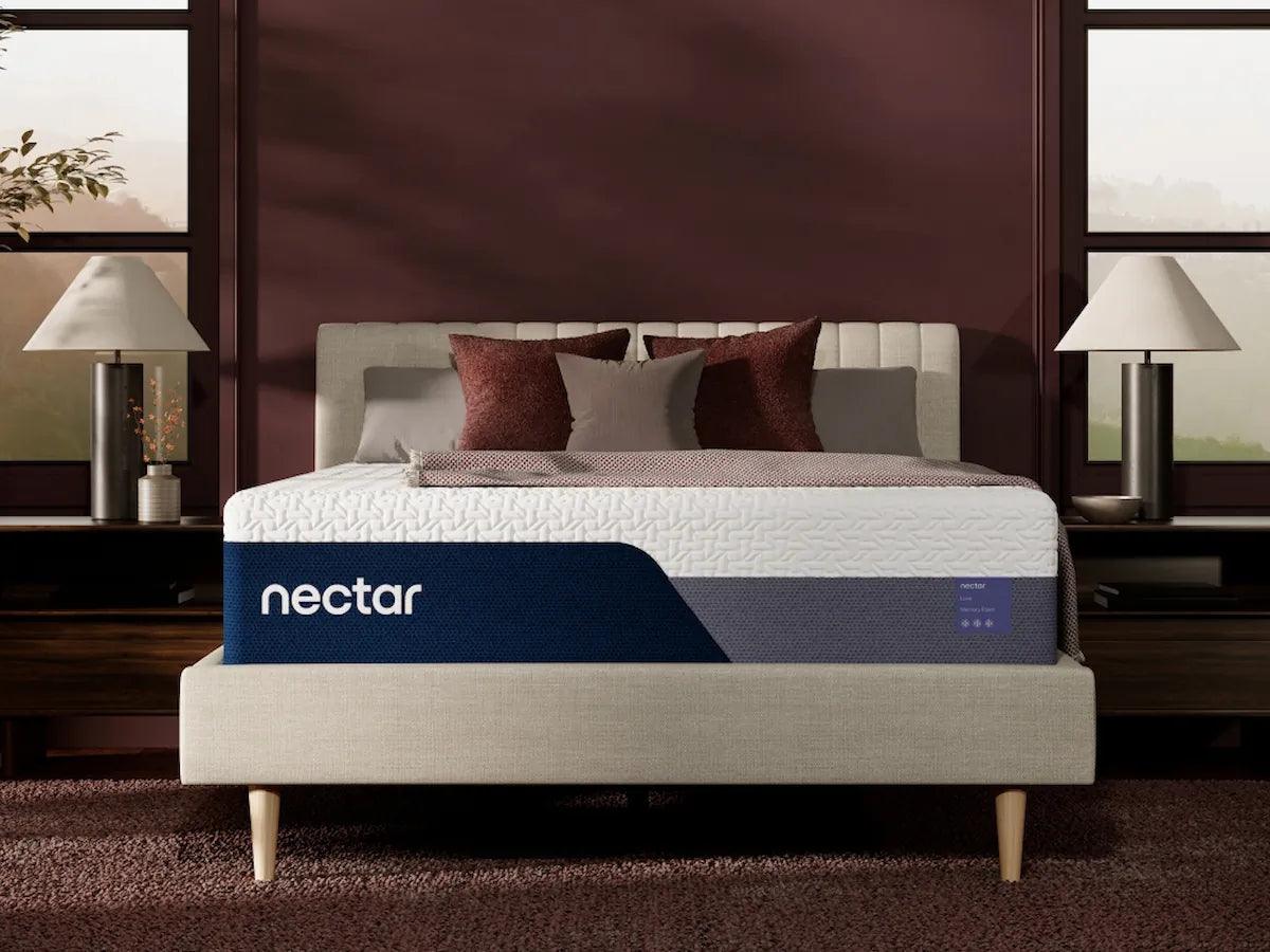 Nectar Foam Luxe 5.1 White Queen Mattress by Ashley at Eve Furniture