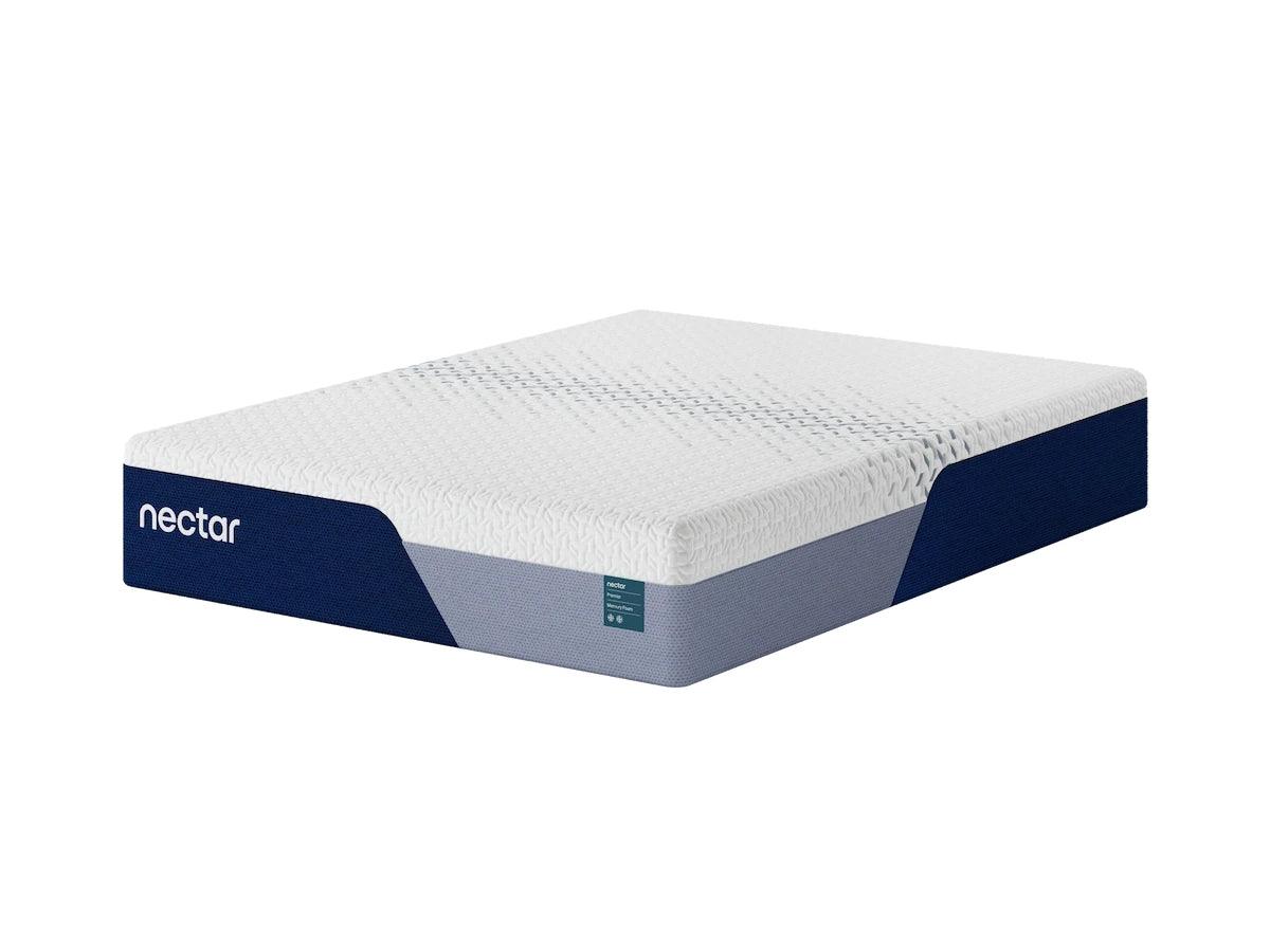 Nectar Foam Premier 5.1 White Twin Mattress by Ashley at Eve Furniture