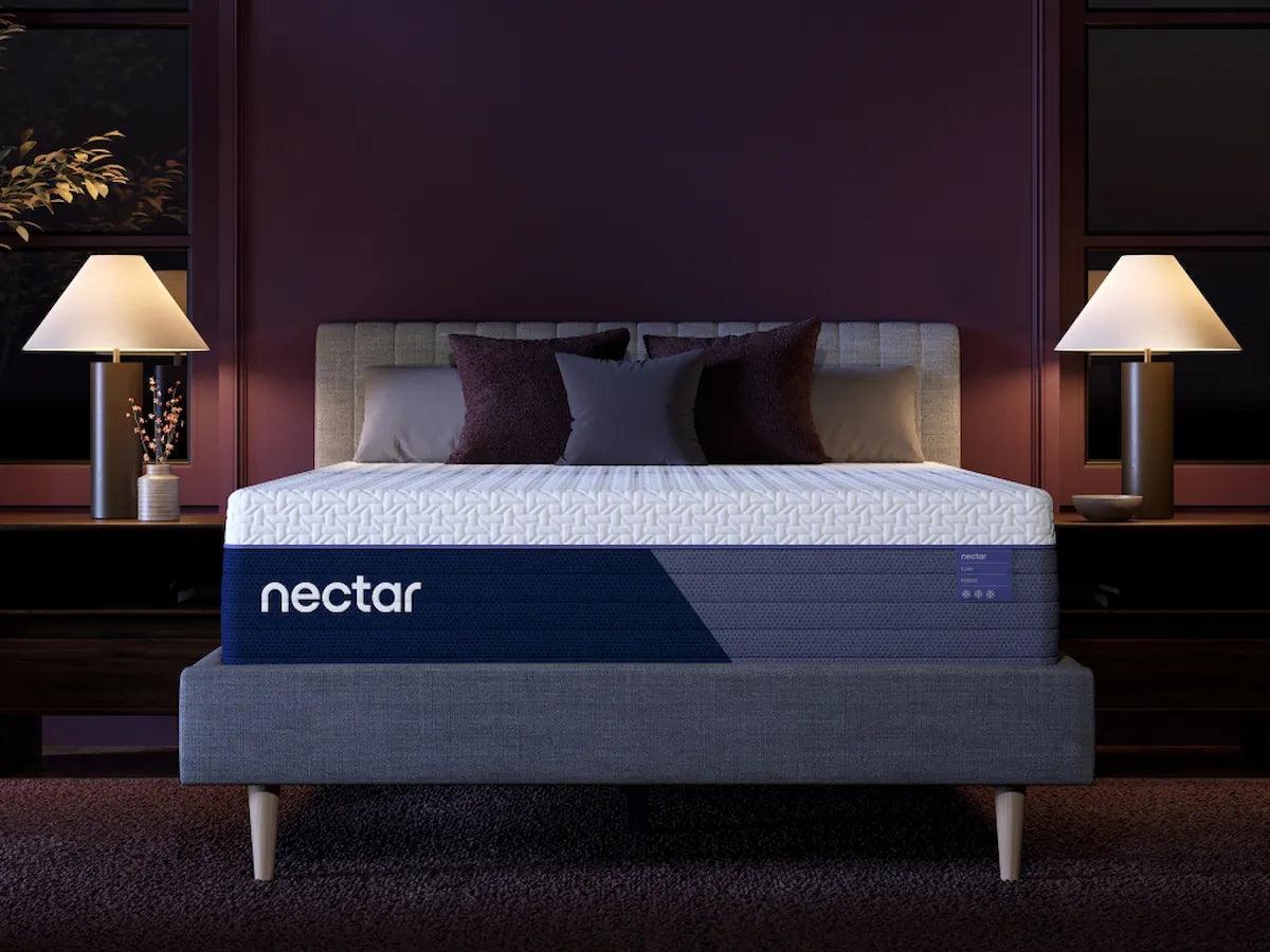 Nectar Hybrid Luxe White King Mattress by Ashley at Eve Furniture