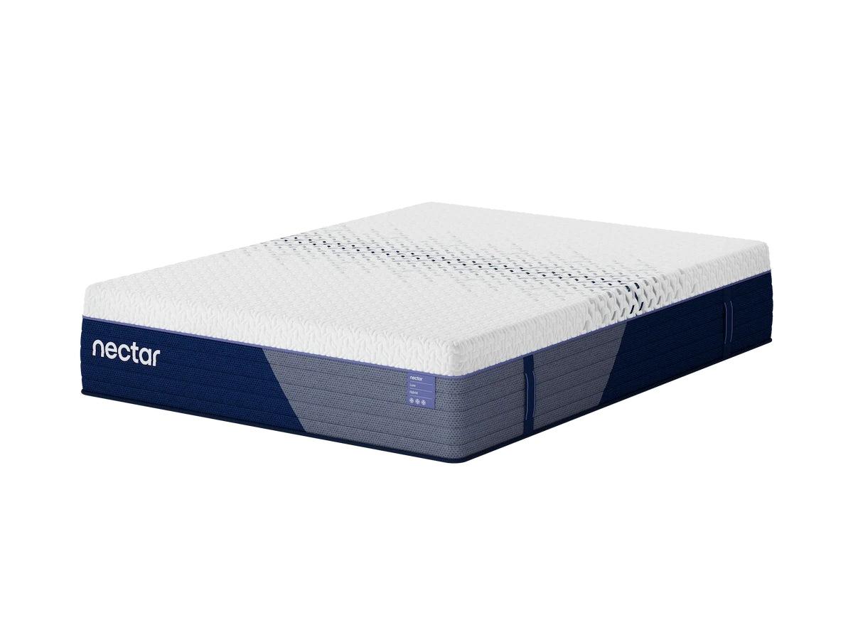 Nectar Hybrid Luxe White Twin Mattress by Ashley at Eve Furniture