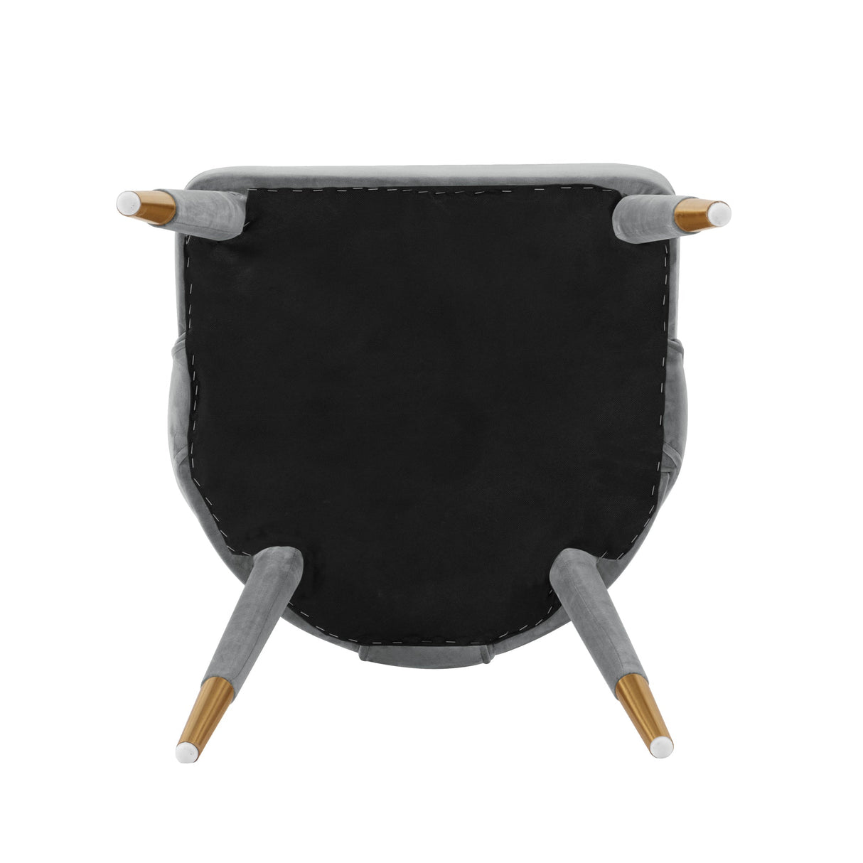 Neda Dining Chair in Grey by Manhattan Comfort at Eve Furniture