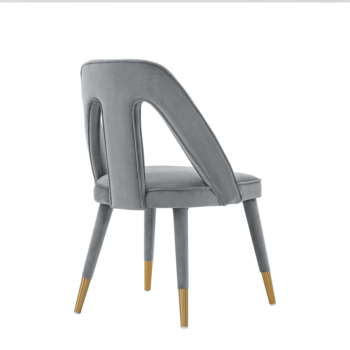 Neda Dining Chair in Grey by Manhattan Comfort at Eve Furniture