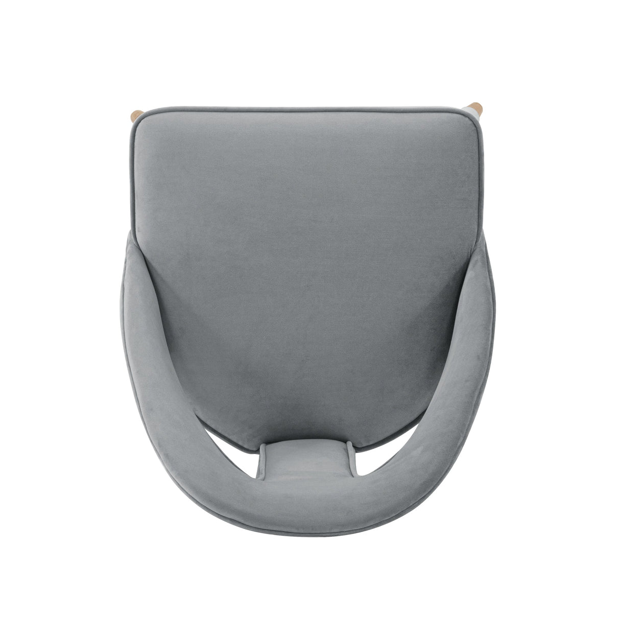 Neda Dining Chair in Grey by Manhattan Comfort at Eve Furniture