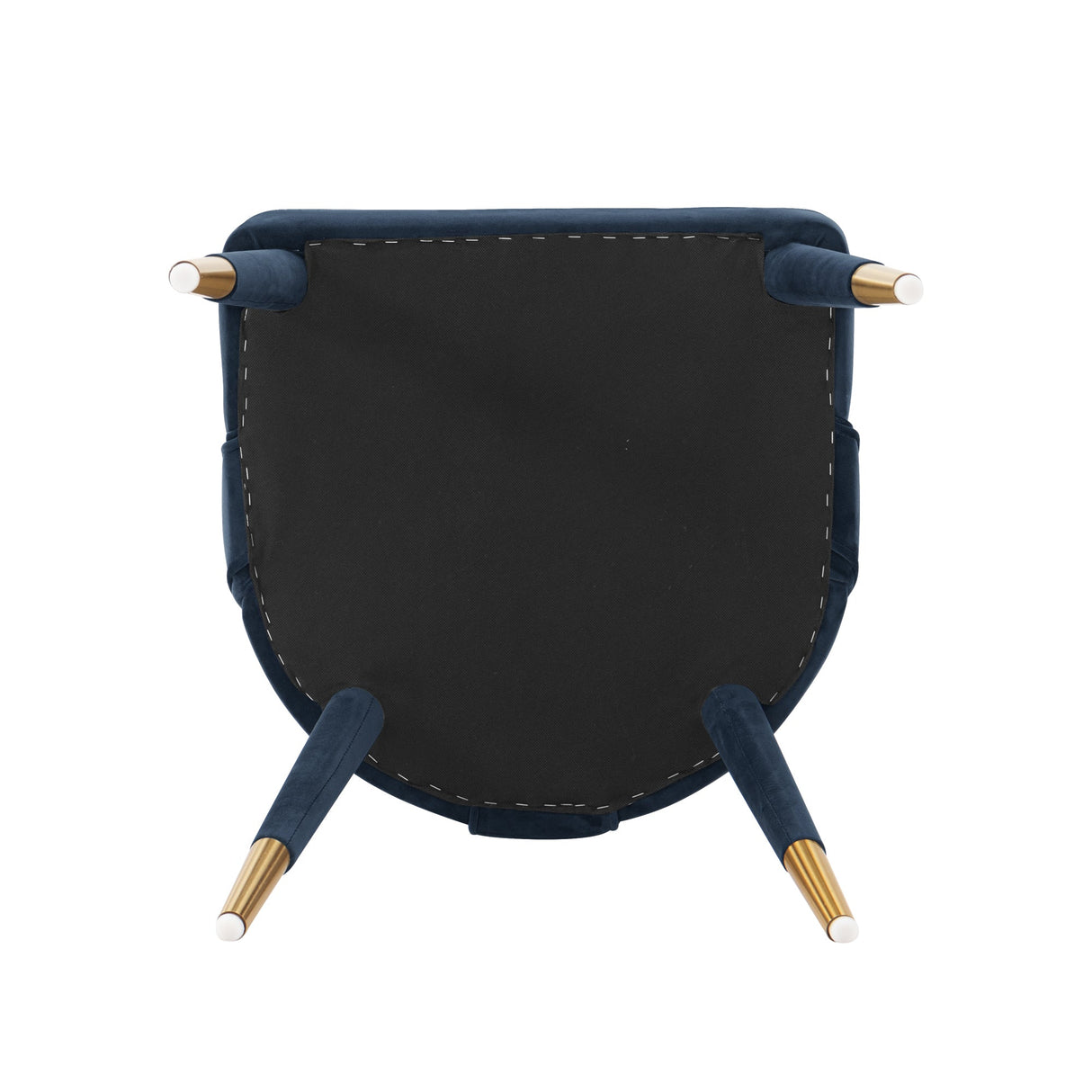 Neda Dining Chair in Midnight Blue (set of 2) by Manhattan Comfort at Eve Furniture