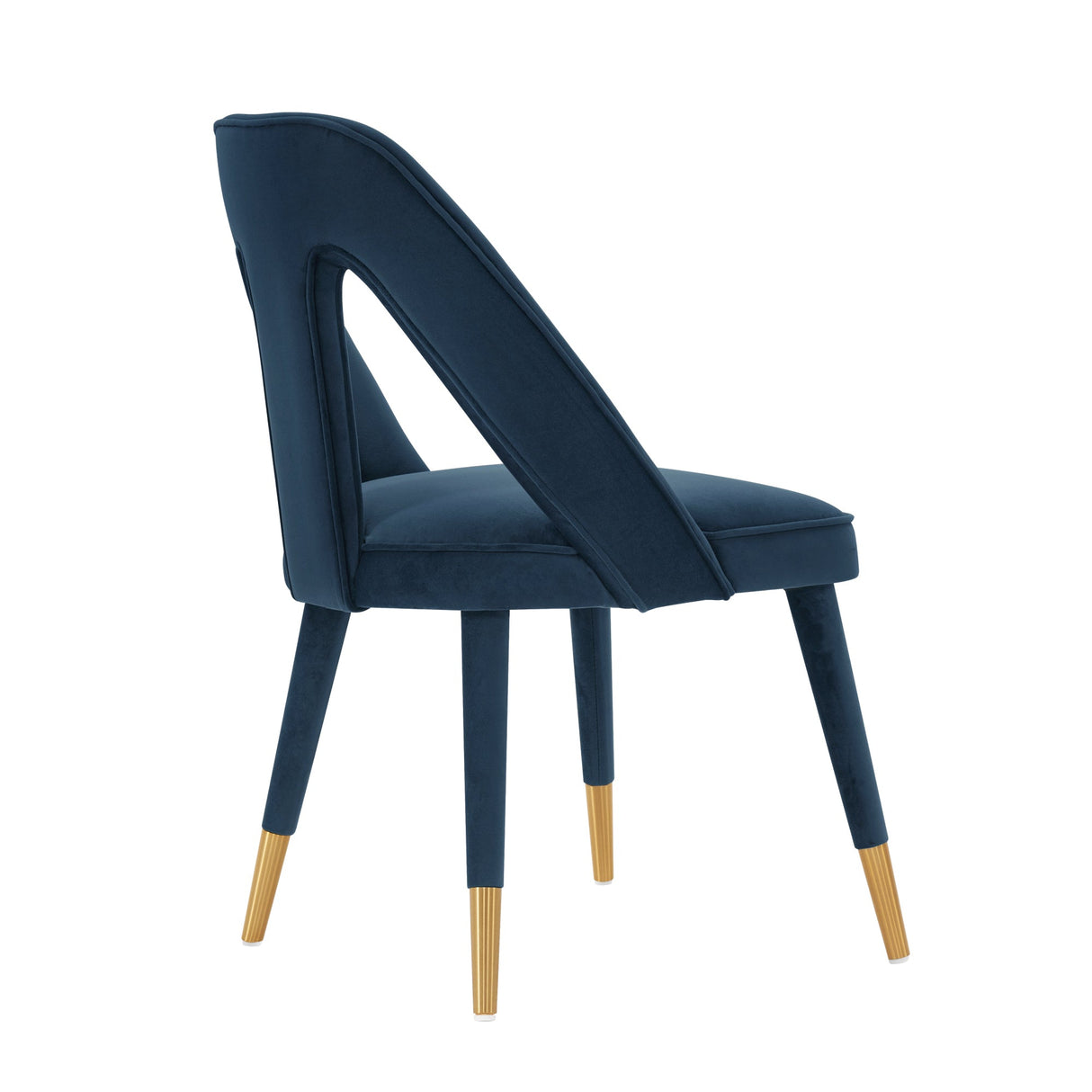 Neda Dining Chair in Midnight Blue (set of 2) by Manhattan Comfort at Eve Furniture