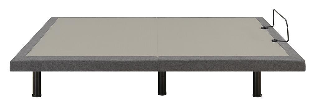 Negan Gray/Black Twin XL Adjustable Bed Base by Coaster at Eve Furniture