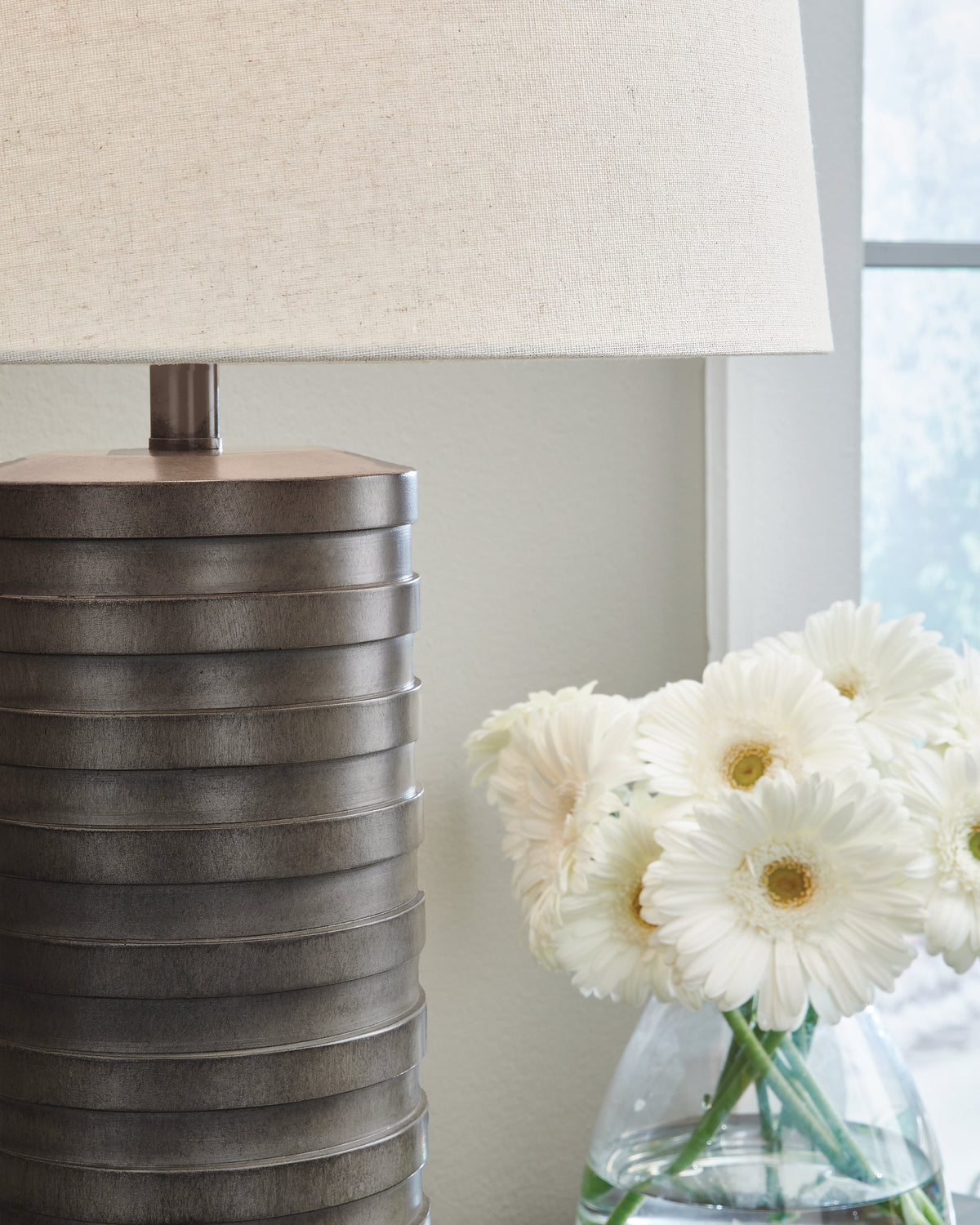 Neilett Antique Brown Table Lamp (Set of 2) by Ashley at Eve Furniture