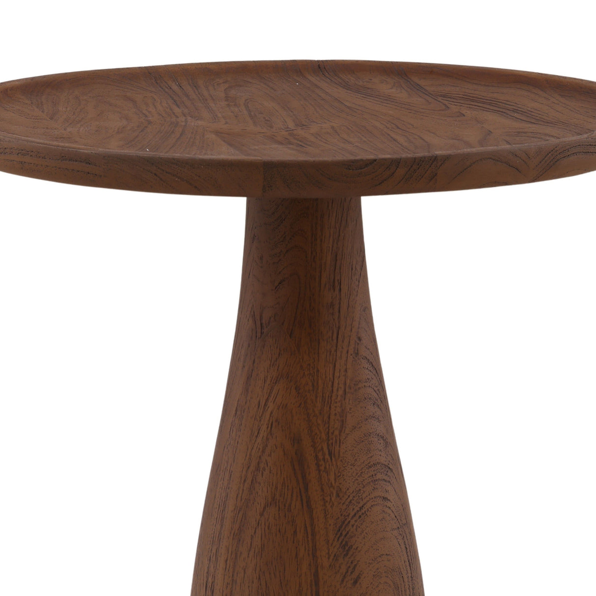Neilson Side Table, Brown by Dovetail at Eve Furniture