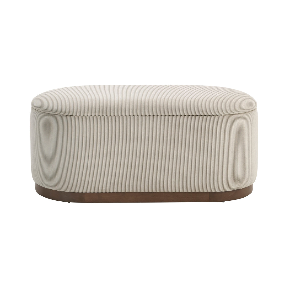 Nell Taupe Lift-Top Storage Bench by Homelegance at Eve Furniture